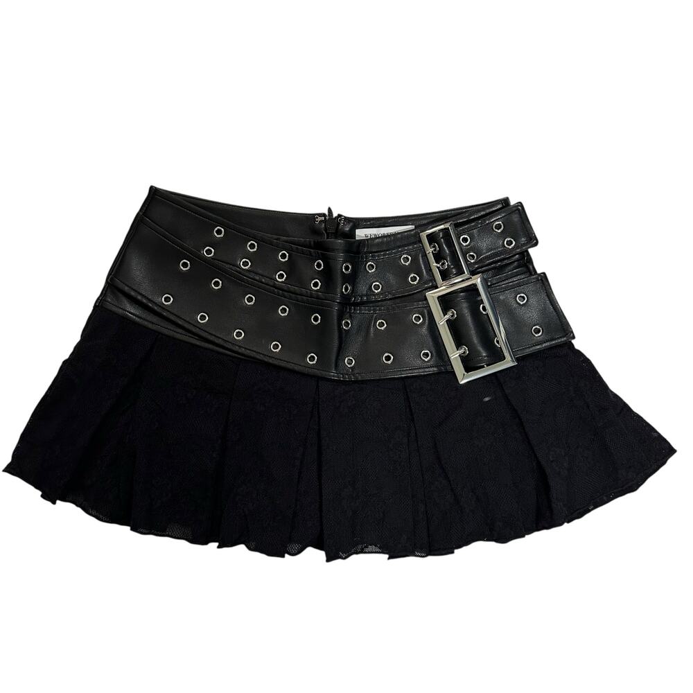 WeWoreWhat Pleated Micro Mini Skirt - Picture 2 of 8